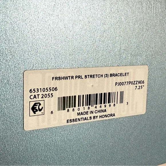 Essentials by Honora Set of 3 Freshwater Pearls - Picture 3 of 5